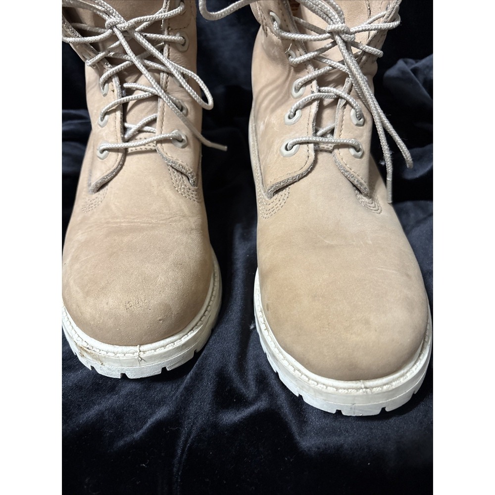 Timberland Mens‎ 6 Inch Classic Wheat Leather 19079 Boot Size 7.5 Lace Up